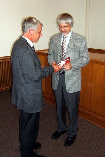 Herr Dr. Wilde und Herr Taubert